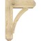 Ekena Millwork Thorton Craftsman Rough Sawn Bracket w/ Offset Brace, Douglas Fir, 8"W x 24"D x 32"H BKT0806X24X32THR04RDF - alternate 2